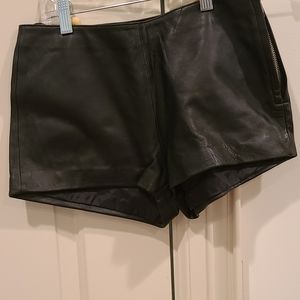 First Generation Leather Shorts